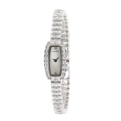 Ladies`Stones-set Bracelet Watch