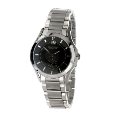 Kenneth Cole Men's Black Dial Bracelet Watch