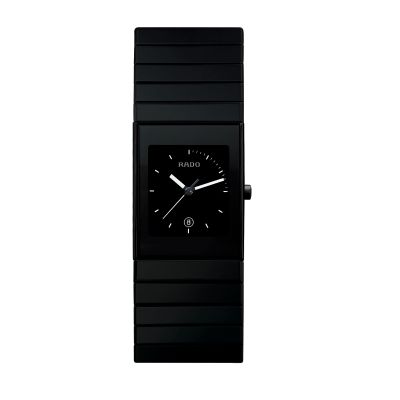 Rado Ceramica men's black bracelet watch