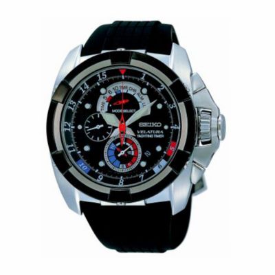 Seiko Velatura men's black rubber strap watch - Product number 6150152
