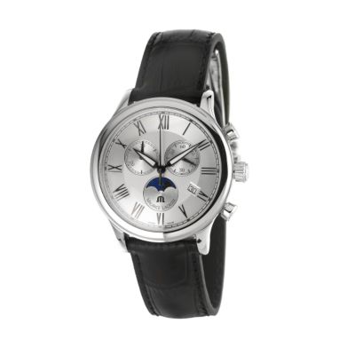 Maurice Lacroix mens moon dial watch