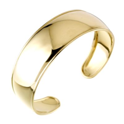 9ct gold hallmarked cuff - Product number 6165095