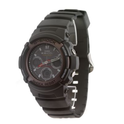 G-Shock Men` Black Strap Watch