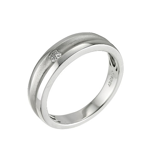 platinum diamond set wedding ring