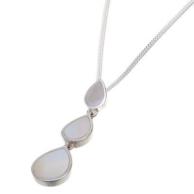 Sterling silver mother of pearl pendant - Product number 6173772