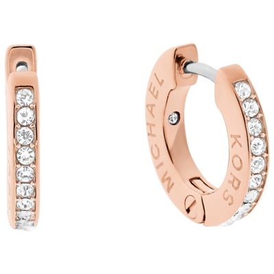 rose gold earrings ernest jones