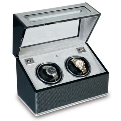 F3 carbon fibre watch winder duo box