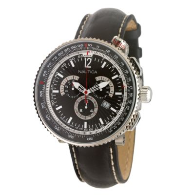GTS Titanium Ocean 50 black strap watch