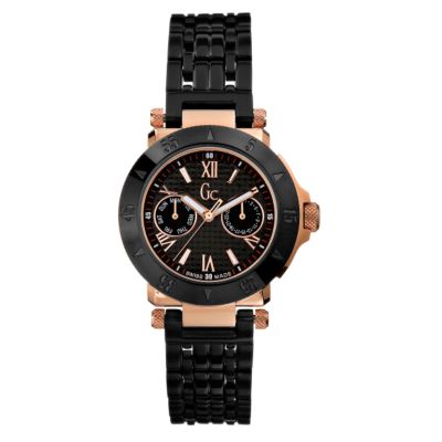 Gc ladies rose gold bracelet watch