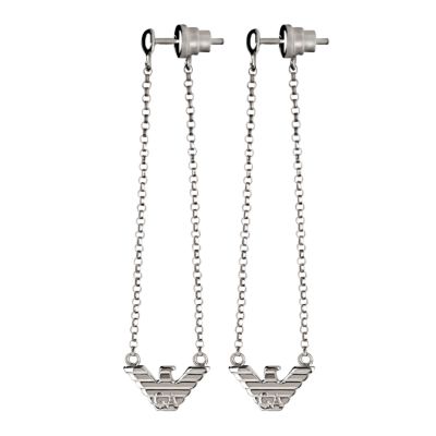 Emporio Armani logo drop earrings - Product number 6188389