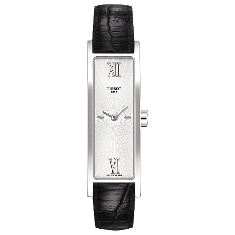 Unbranded Tissot ladies rectangular dial strap watch