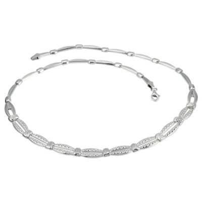 9ct White Gold 17" Necklace - Product number 6191363