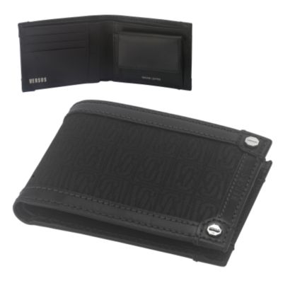 Versus Mens black leather wallet with coin holder - Product number 6192025