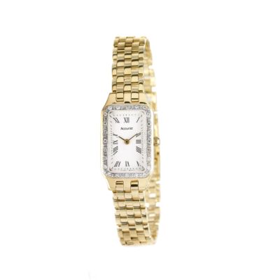 Accurist ladies' 9ct gold and diamond watch - Product number 6192769