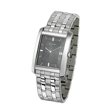 mens stainless steel bracelet watch