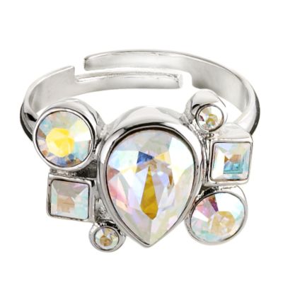 Julien MacDonald Facet Collection Crystal Ring - Adjustable - Product number 6207413