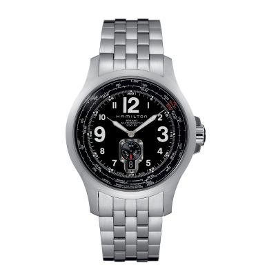 Hamilton men's stainless steel bracelet watch - Product number 6209734