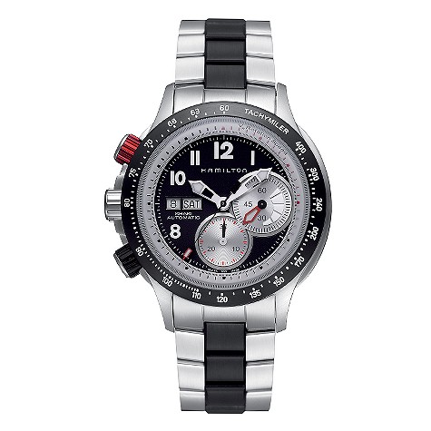 Hamilton Khaki stainless steel bracelet watch