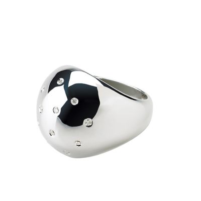 Pure Hot Diamonds limited edition Waterfall ring - size O - Product number 6210473