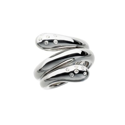 Pure Hot Diamonds Dewdrop limited edition ring - size M