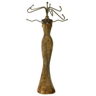 Tan Suede Jewellery Holder - Product number 6213170