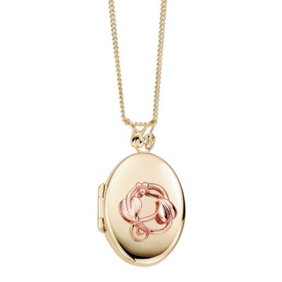 Clogau Gold 9ct Clogau Yellow And Rose Gold Locket