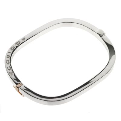 Silver Clogau Square Cariad Bangle - Product number 6222161
