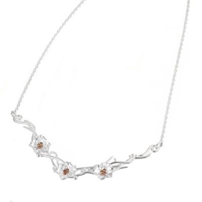 Clogau Silver Lily Necklace - Product number 6222218
