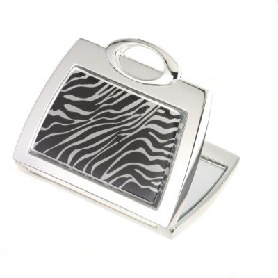 Zebra print handbag mirror compact - Product number 6224970