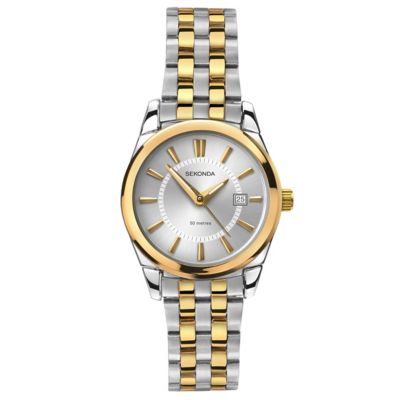 Sekonda Ladies' Two Tone Bracelet Watch H.Samuel