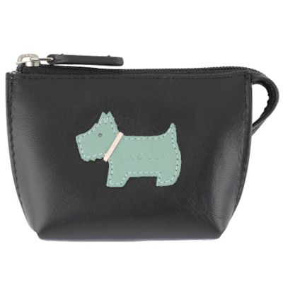 Radley Small Zip Black Leather Coin Purse | H.Samuel