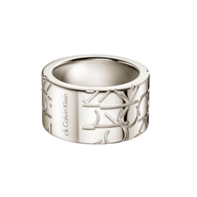 cK Stainless Steel Logo Ring - Product number 6237894