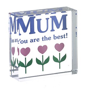 Clear Intentions Crystal Collectible - Mum You