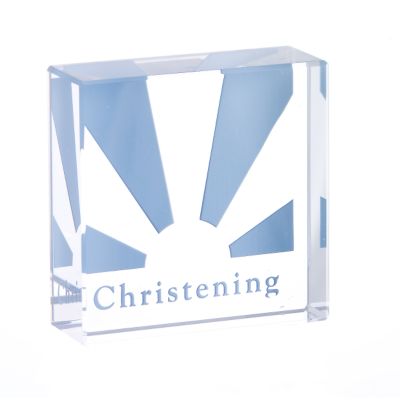 Clear Intentions Crystal Collectible - Boys Christening - Product number 6239447