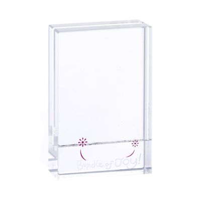 Clear Intentions Crystal Mini Photo Collectible - Baby Girl - Product number 6240178