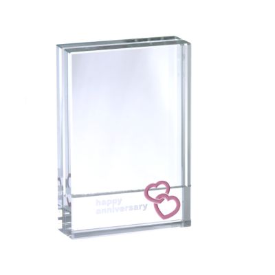 Clear Intentions Crystal Photo Collectible - Anniversary - Product number 6240194