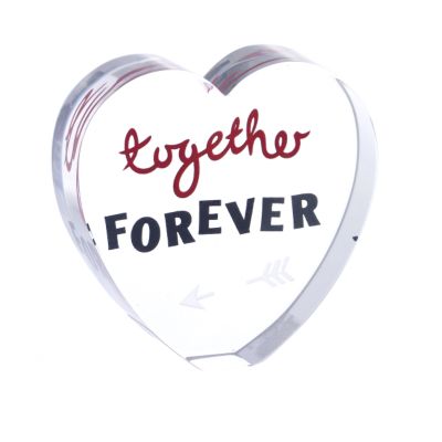 Clear Intentions Crystal Collectible - Together Forever