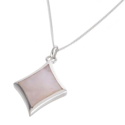 Sterling silver white mother of pearl pendant - Product number 6262066