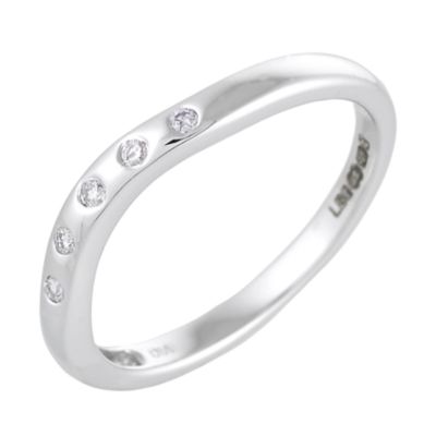 Ladies' 9ct White Gold Diamond Set Ring - Product number 6276164