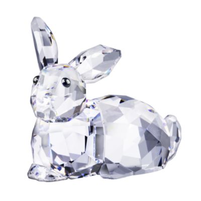 Swarovski Crystal - Rabbit Lying