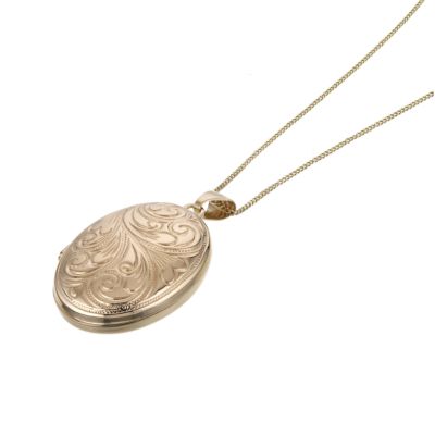 9ct Yellow Gold 26mm Locket - Product number 6301835