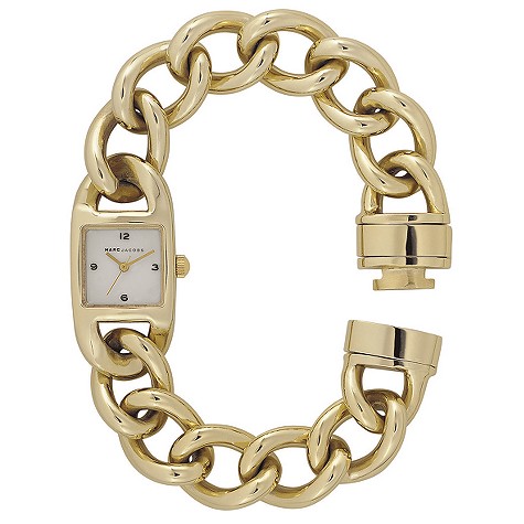 Jacobs ladies gold-plated chain bracelet