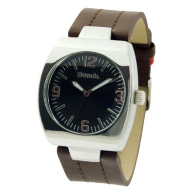 Bench Men's Brown Leather Strap Watch - Product number 6331009