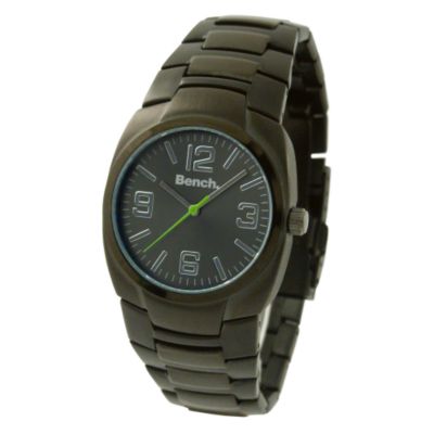 Men` Black Bracelet Watch