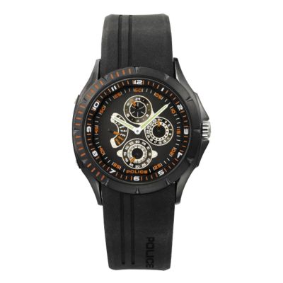 Police Striker Men's  Black Strap Watch - Product number 6331424
