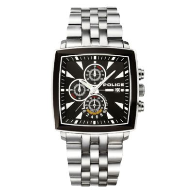 Police Ventura Men` Stainless Steel Bracelet Watch