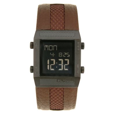 Ben Sherman Brown Leather Strap Digital Watch - Product number 6331610