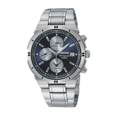 Seiko Men's Stainless Steel Chronograph Watch - Product number 6331637