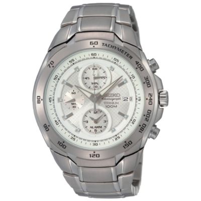 Seiko Men's Titanium Chronograph Watch - Product number 6331696