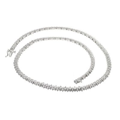 9ct white gold diamond necklace - Product number 6332005